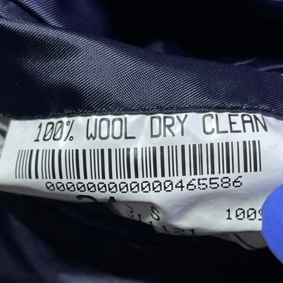 Chaps Ralph Lauren Men's Black Wool Formal Tuxedo Blazer Coat Made in USA Career - Picture 15 of 16